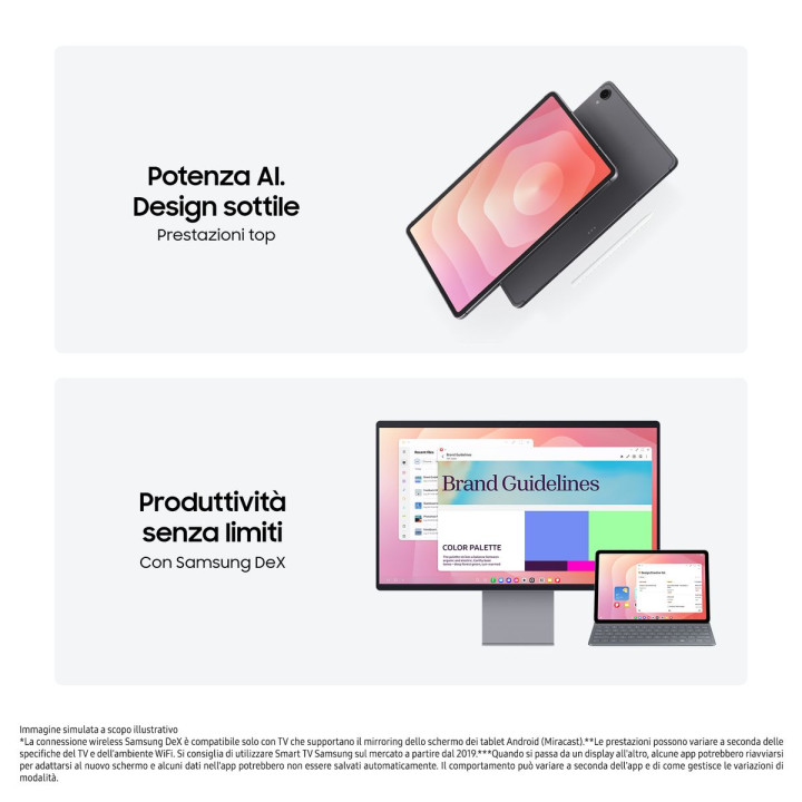 SAMSUNG MOBILE GALAXY TAB S11 WIFI 11pollici  12GB  256GB